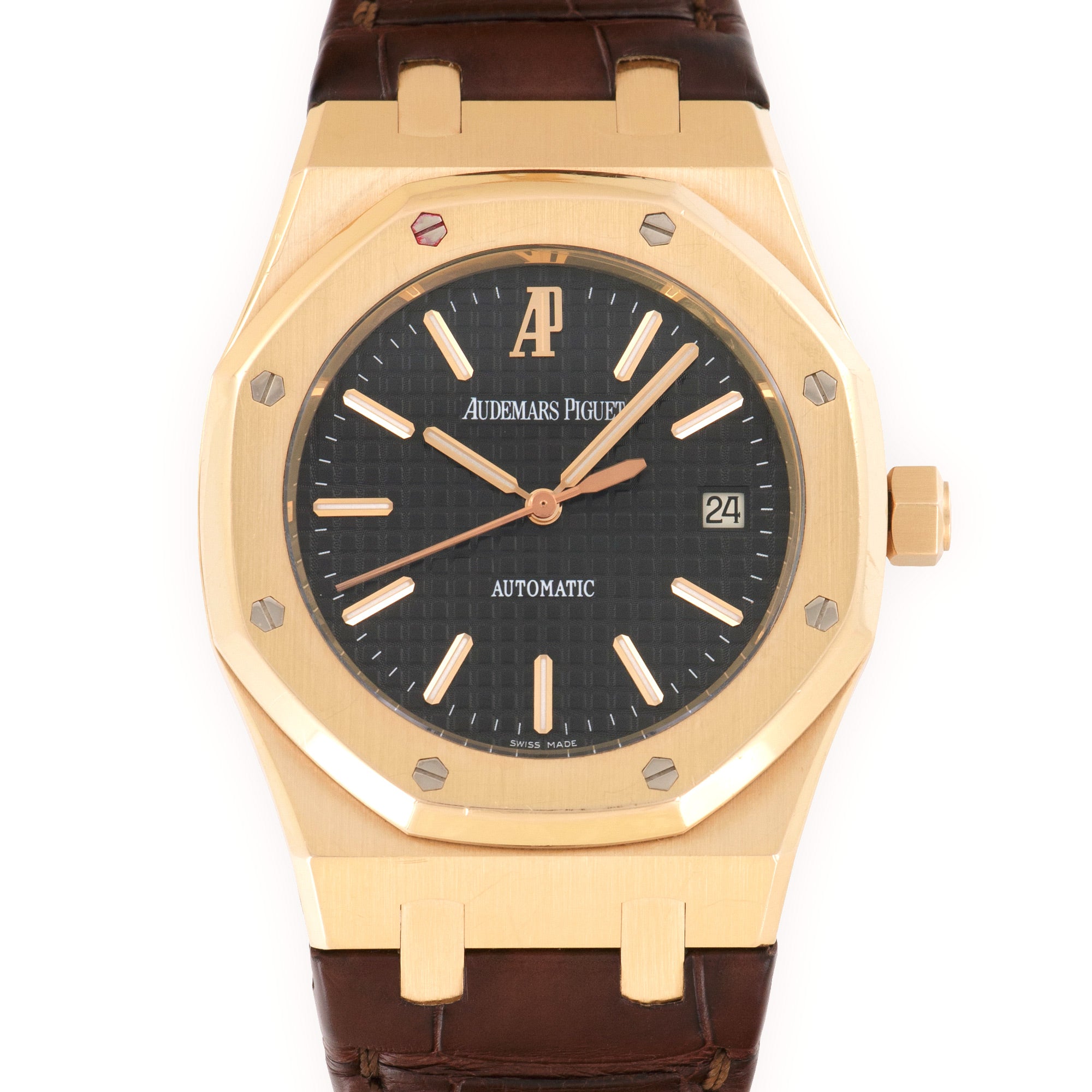 Audemars Piguet - Audemars Piguet Rose Gold Royal Oak Watch Ref. 15300 - The Keystone Watches