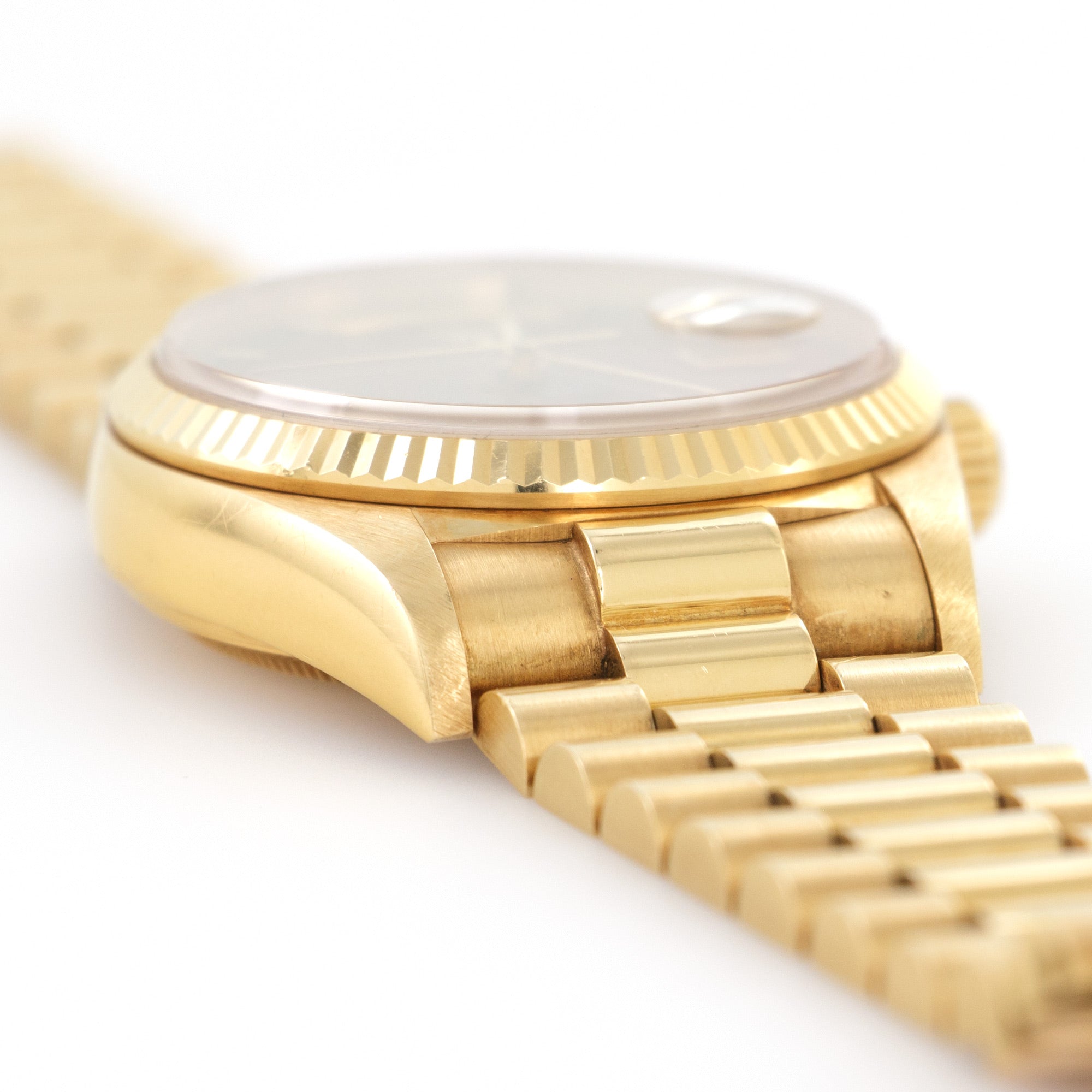 Rolex - Rolex Yellow Gold Day-Date Wood Dial Watch Ref. 18038 - The Keystone Watches