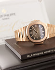 Patek Philippe - Patek Philippe Rose Gold Nautilus Watch Ref. 5711 - The Keystone Watches