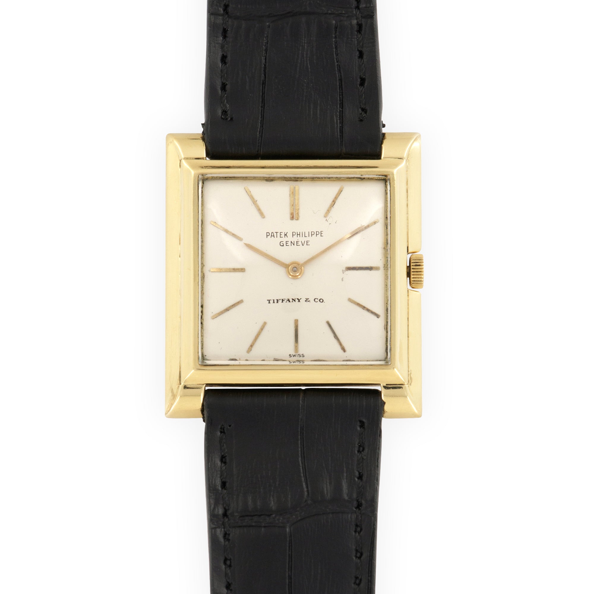 Patek Philippe - Patek Philippe Yellow Gold Strap Watch, Ref. 2562, Retailed by Tiffany & Co. - The Keystone Watches