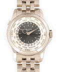 Patek Philippe - Patek Philippe White Gold World Time Bracelet Watch Ref. 5130 - The Keystone Watches