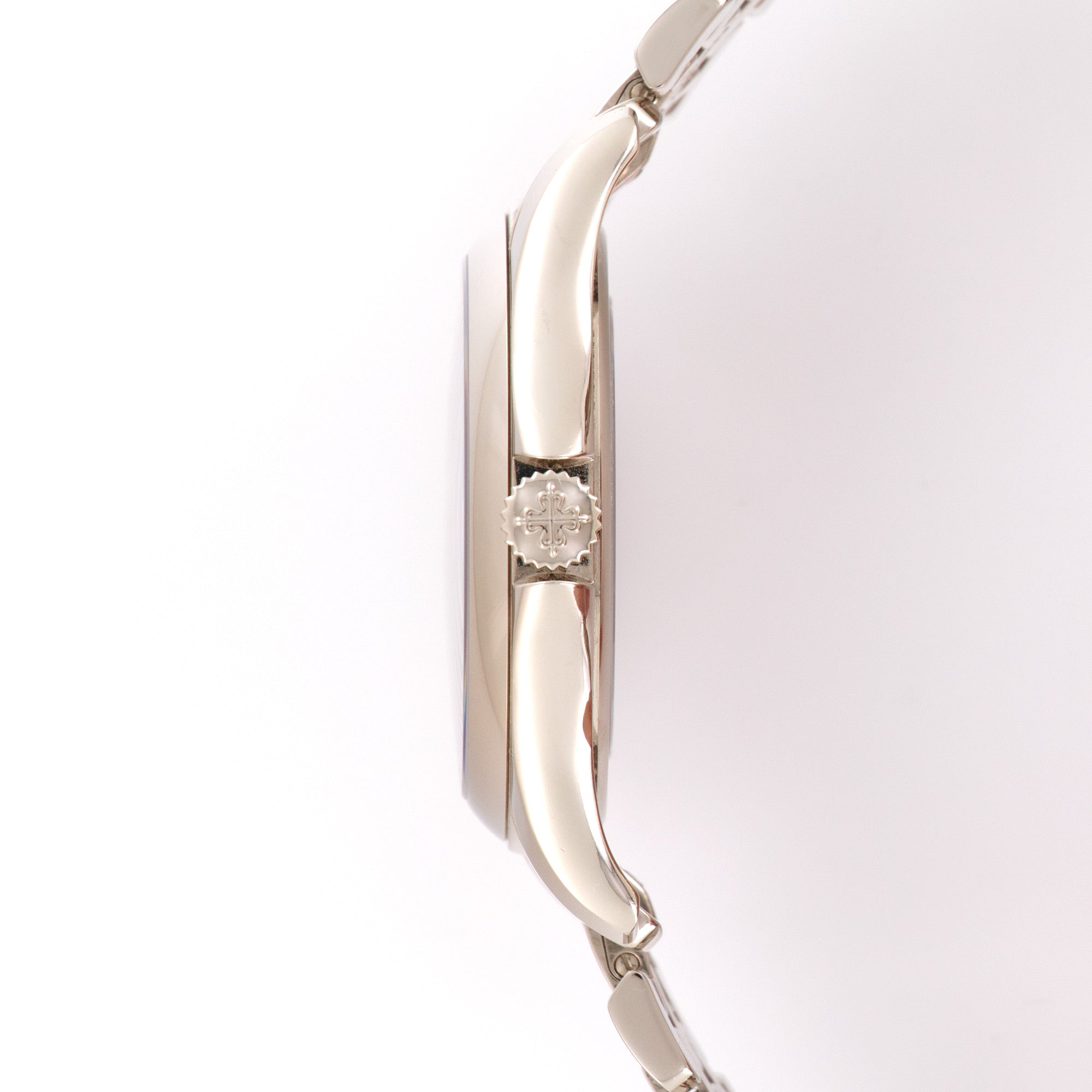 Patek Philippe - Patek Philippe White Gold World Time Bracelet Watch Ref. 5130 - The Keystone Watches