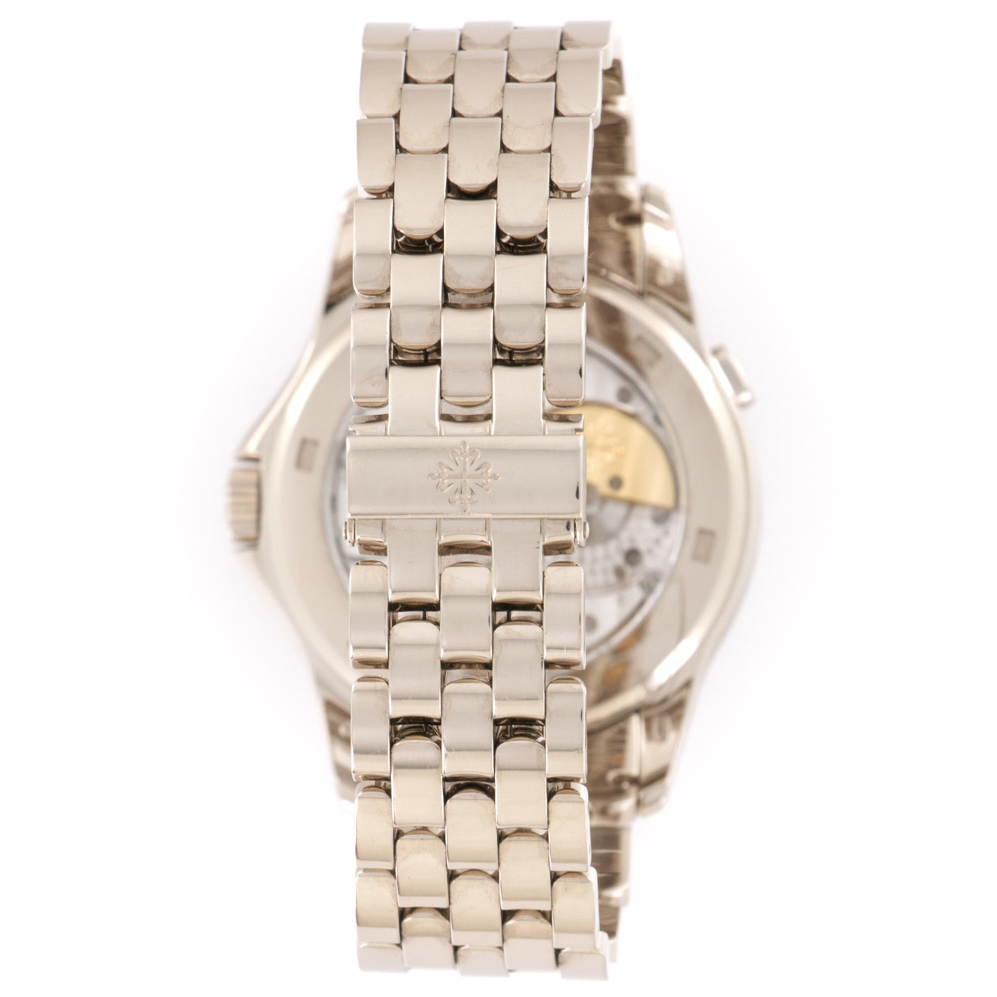 Patek Philippe - Patek Philippe White Gold World Time Bracelet Watch Ref. 5130 - The Keystone Watches