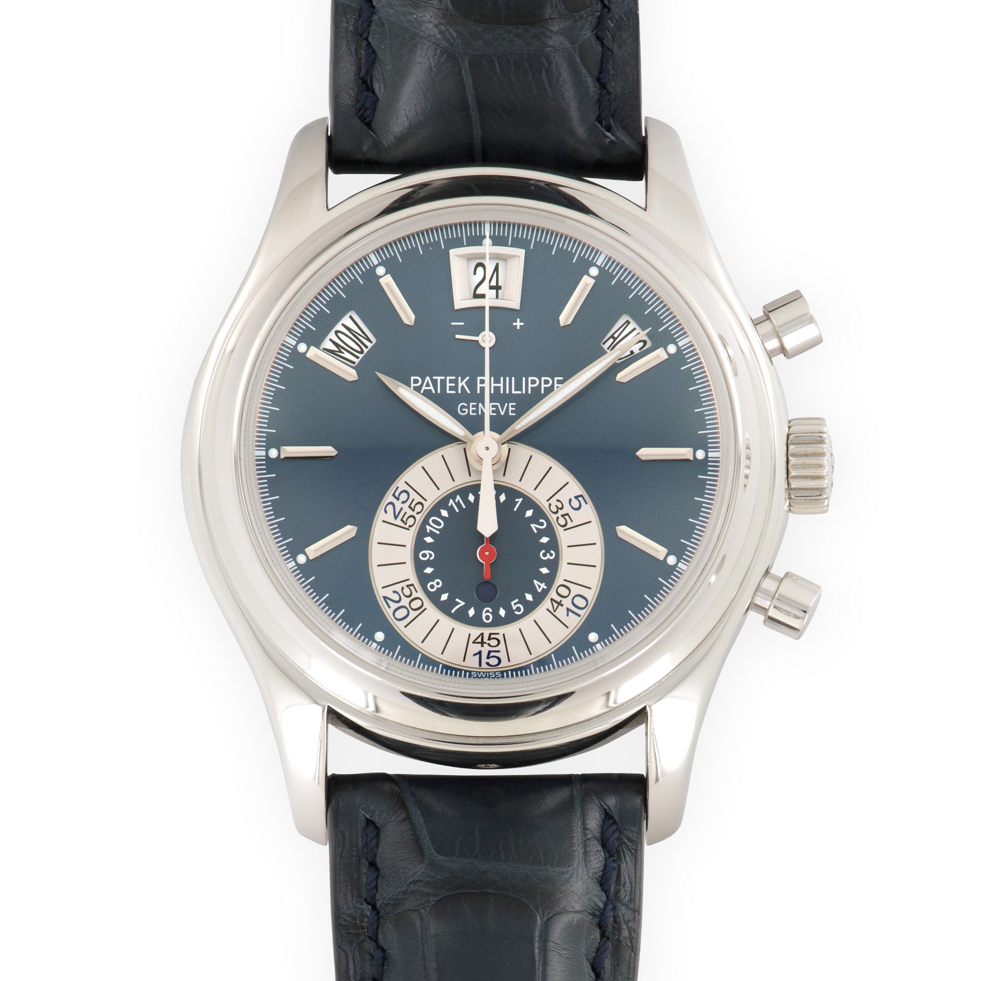 Patek Philippe - Patek Philippe Platinum Annual Calendar Chronograph Watch Ref. 5960 - The Keystone Watches