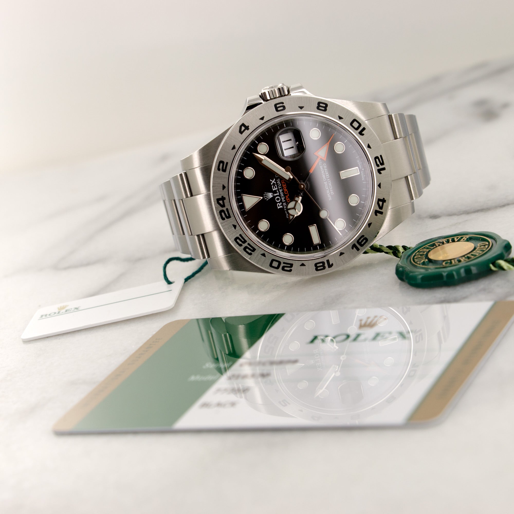Rolex - Rolex Explorer II Black 42mm Watch Ref. 216570 - The Keystone Watches