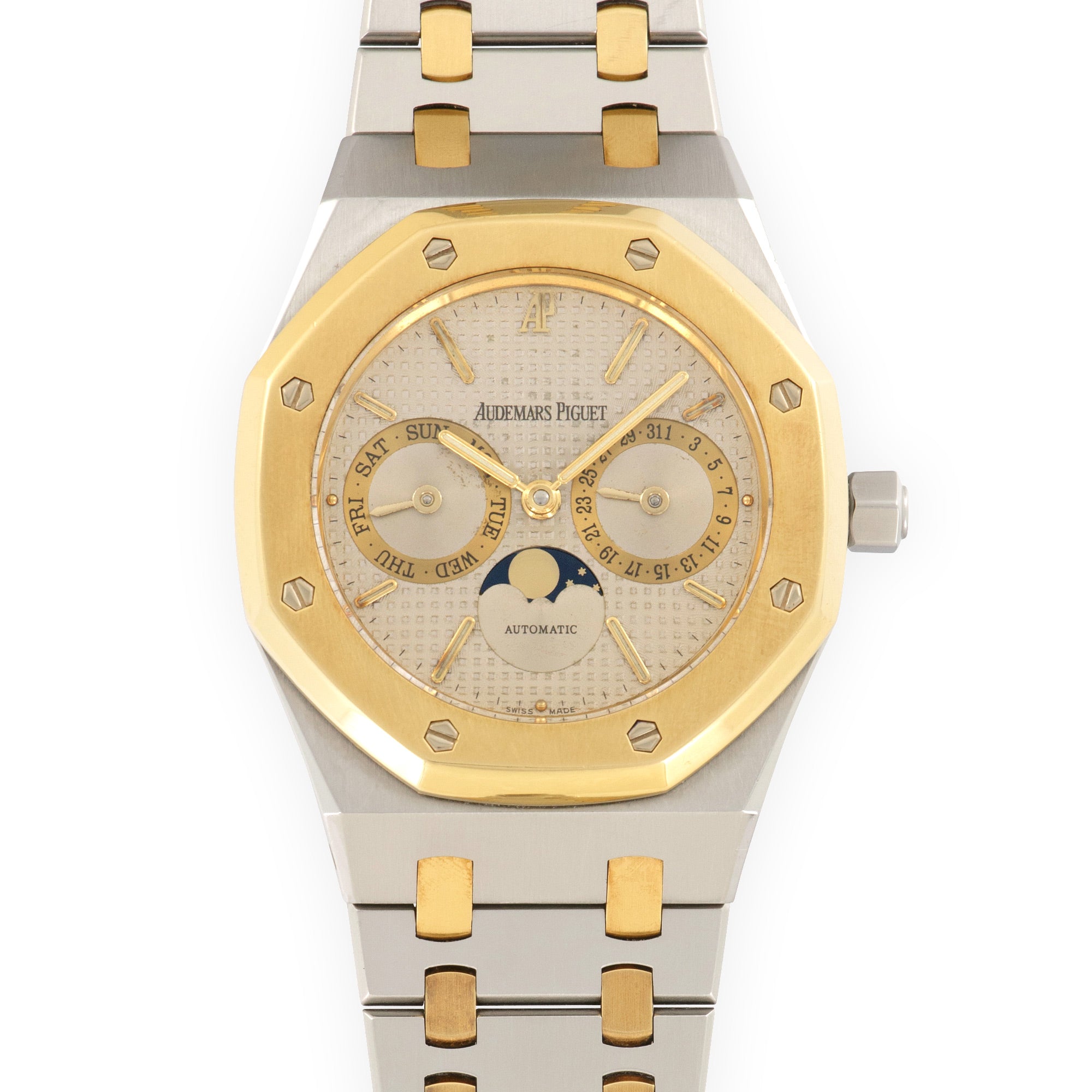 Audemars Piguet - Audemars Piguet Two-Tone Royal Oak Day-Date Moonphase Watch - The Keystone Watches