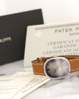 Patek Philippe - Patek Philippe White Gold Ellipse Watch Ref. 3648, Retailed by Somazzi - The Keystone Watches