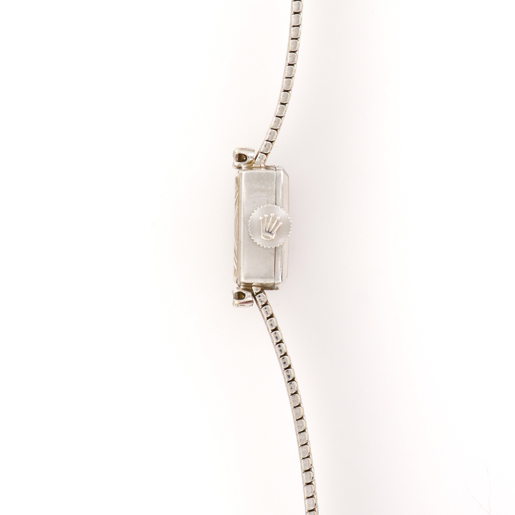 Rolex - Rolex White Gold PRecision Diamond Watch with Original Warranty - The Keystone Watches