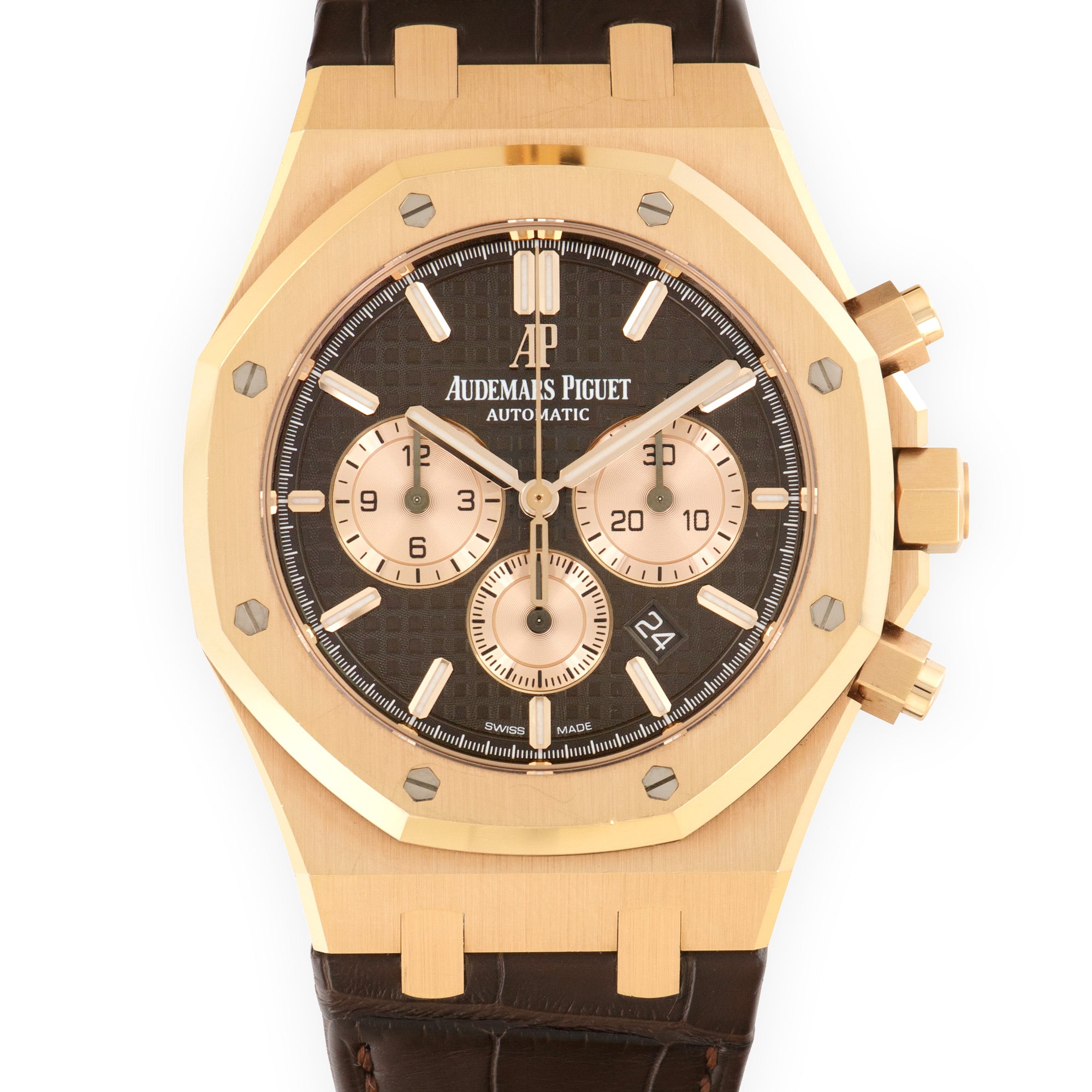 Audemars Piguet Rose Gold Royal Oak Chrono Watch Ref. 26331