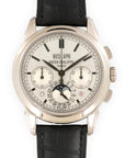 Patek Philippe - Patek Philippe White Gold Perpetual Calendar Chronograph Watch Ref. 5270 - The Keystone Watches