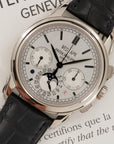 Patek Philippe - Patek Philippe White Gold Perpetual Calendar Chronograph Watch Ref. 5270 - The Keystone Watches