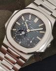 Patek Philippe - Patek Philippe Steel Nautilus Moonphase Watch Ref. 3712 with Original Box and Papers - The Keystone Watches