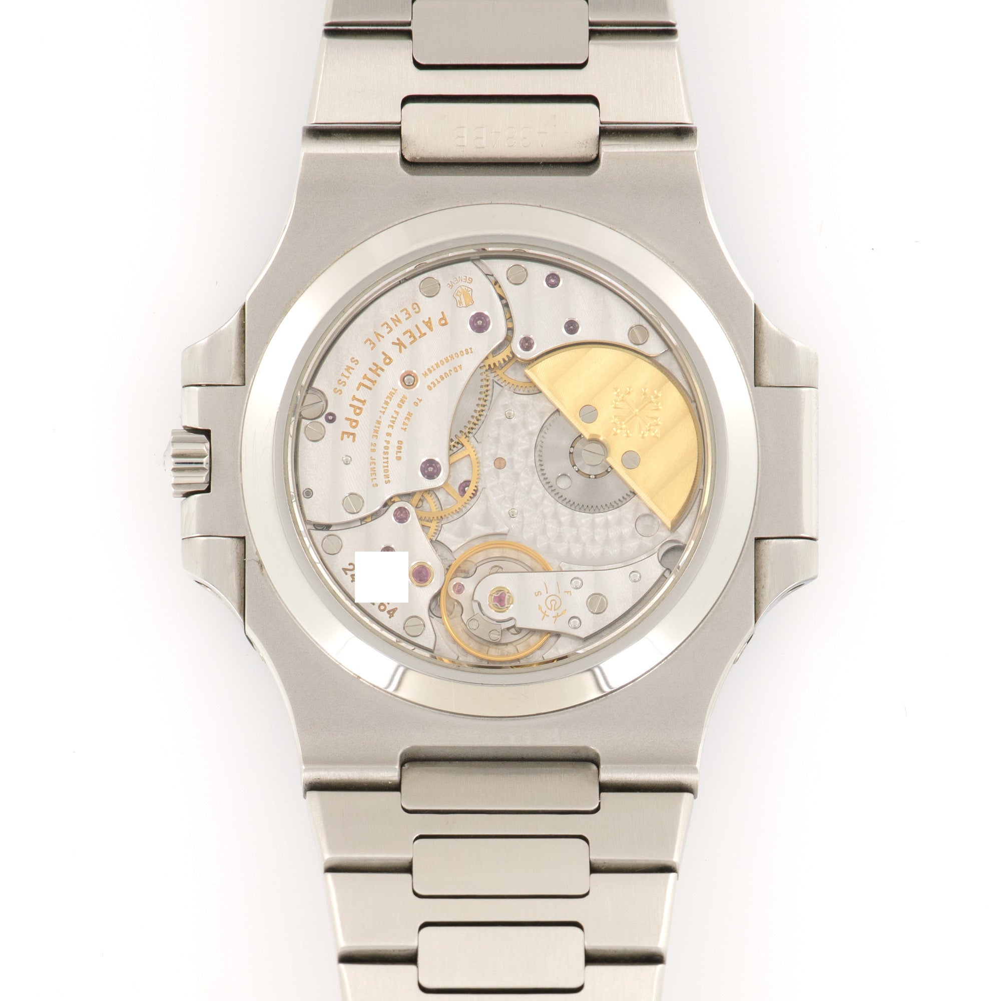 Patek Philippe - Patek Philippe Steel Nautilus Moonphase Watch Ref. 3712 with Original Box and Papers - The Keystone Watches