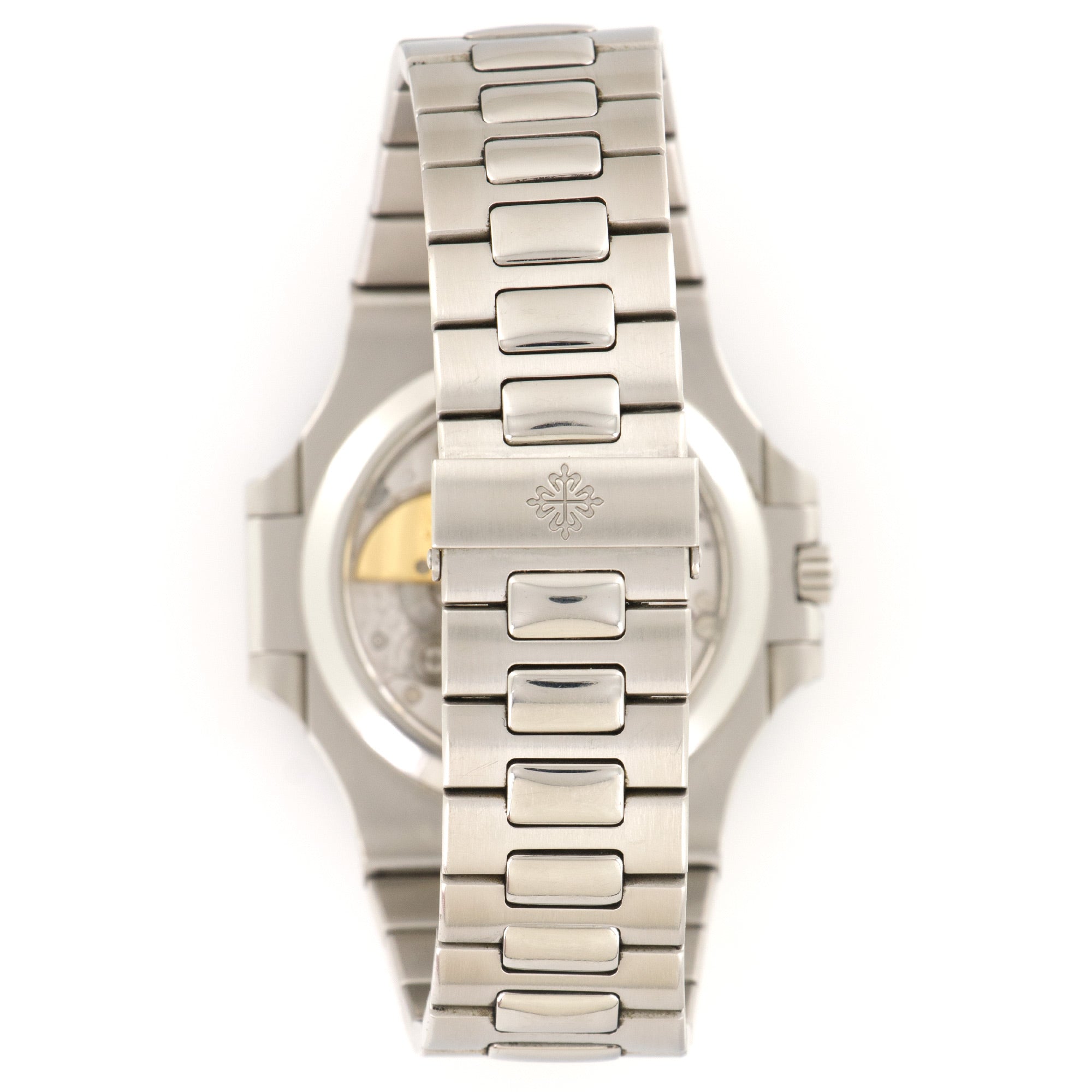 Patek Philippe - Patek Philippe Steel Nautilus Moonphase Watch Ref. 3712 with Original Box and Papers - The Keystone Watches