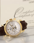 Patek Philippe - Patek Philippe Yellow Gold Perpetual Calendar Chrono Watch Ref. 5970 - The Keystone Watches
