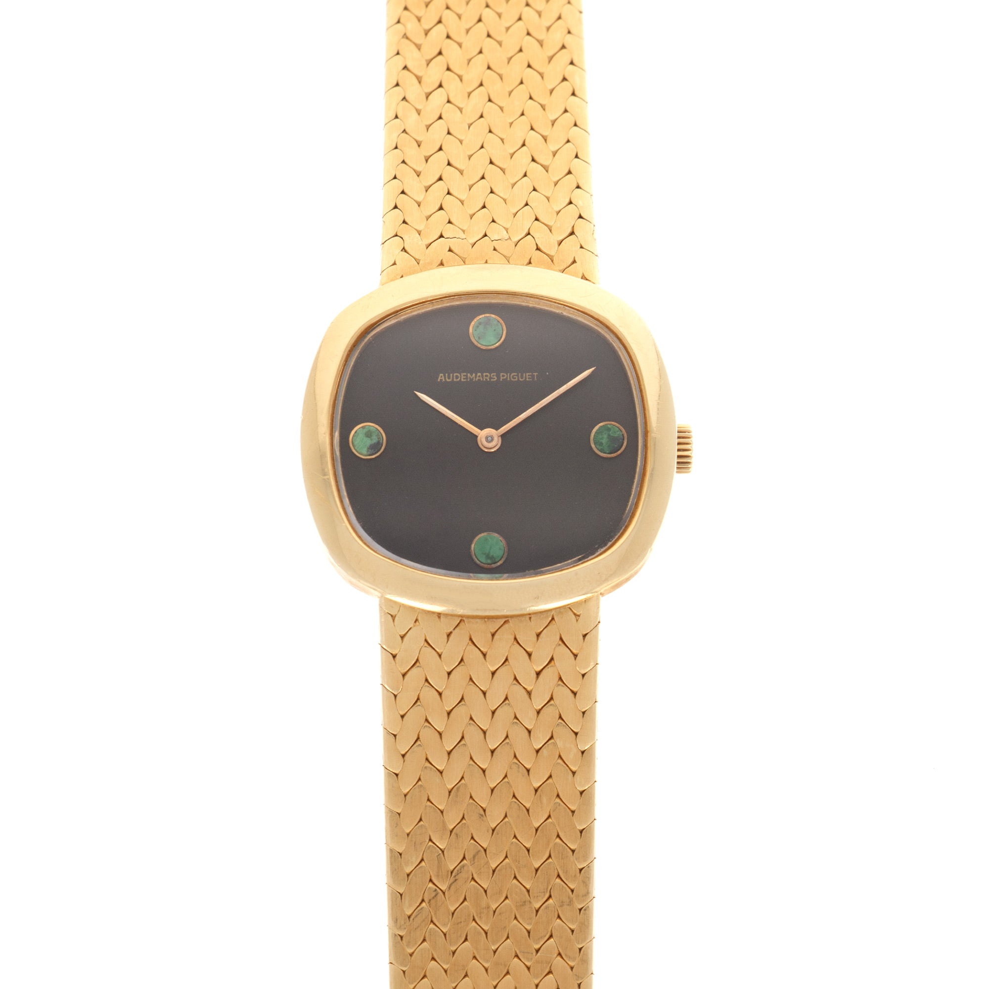 Audemars Piguet - Audemars Piguet Yellow Gold Malachite Watch - The Keystone Watches