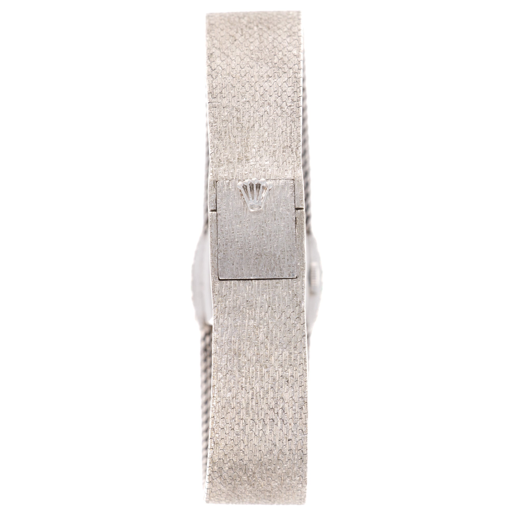 Rolex - Rolex White Gold Precision Diamond & Emerald Watch Ref. 2628 - The Keystone Watches