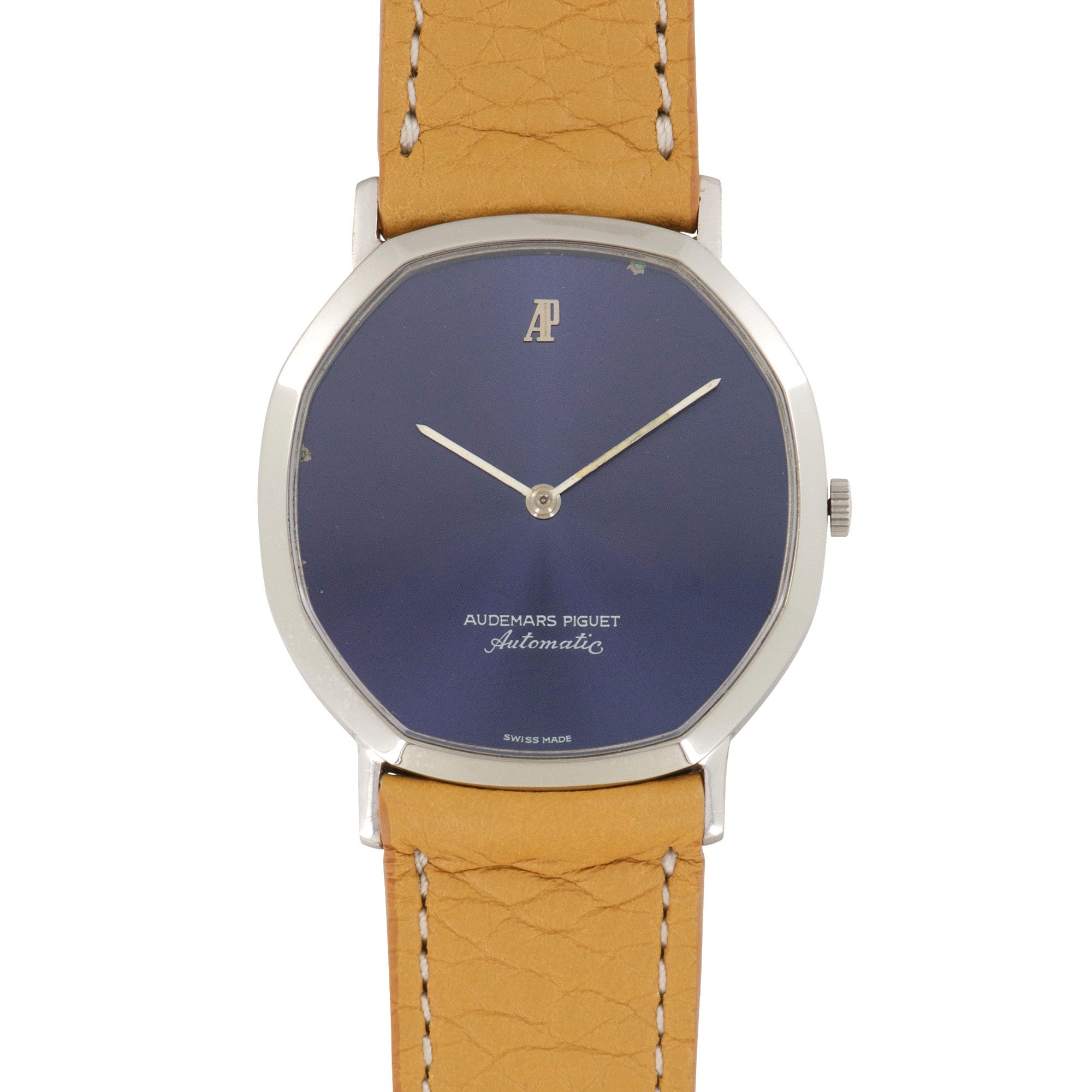 Audemars Piguet - Audemars Piguet Steel Unusual-Shape Automatic Watch Ref. 4010 - The Keystone Watches