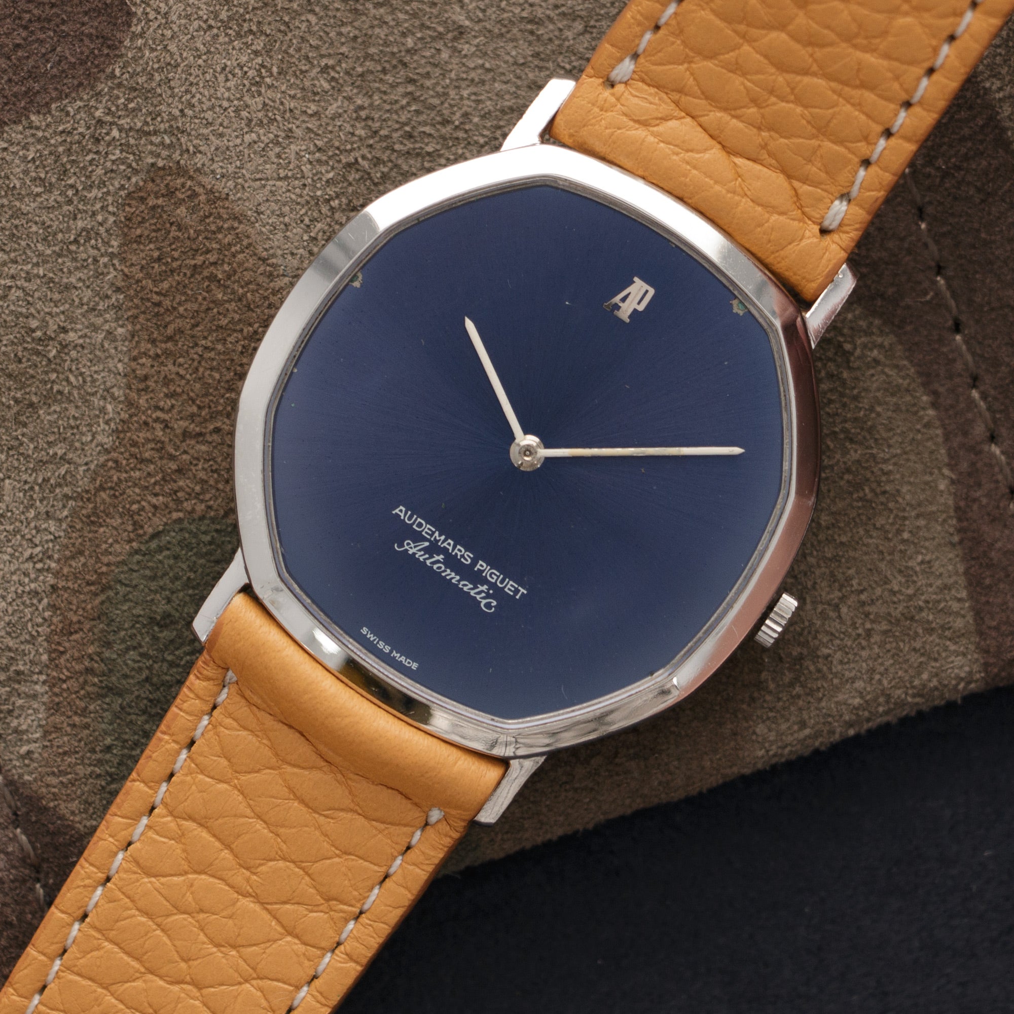 Audemars Piguet - Audemars Piguet Steel Unusual-Shape Automatic Watch Ref. 4010 - The Keystone Watches