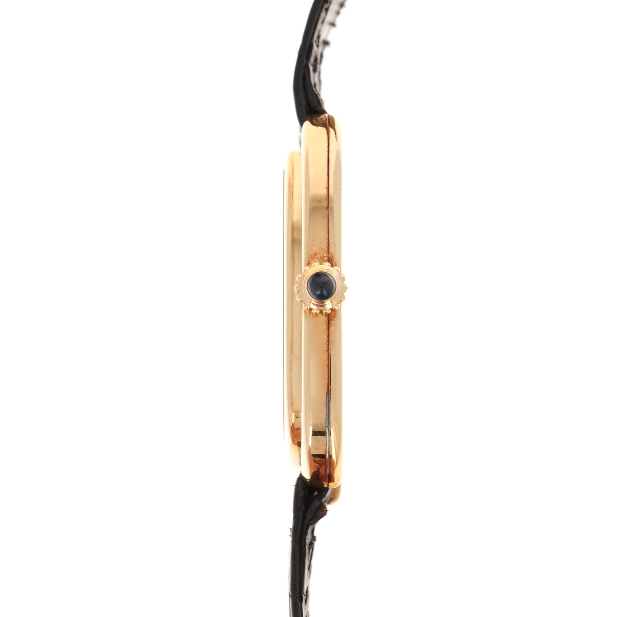 Cartier - Cartier Yellow Gold Jumbo TV Shaped Watch - The Keystone Watches