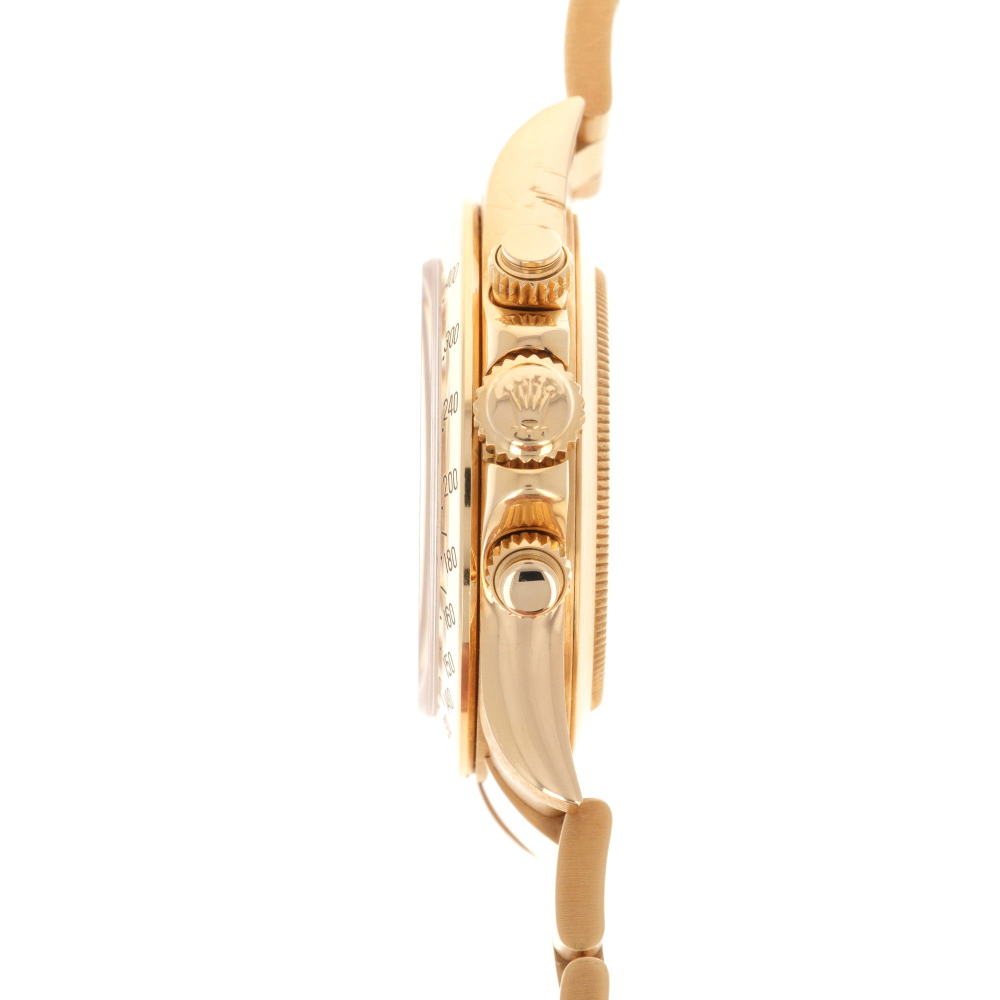 Rolex - Rolex Yellow Gold Cosmograph Daytona Zenith Diamond Watch Ref. 16528, with Original Papers - The Keystone Watches