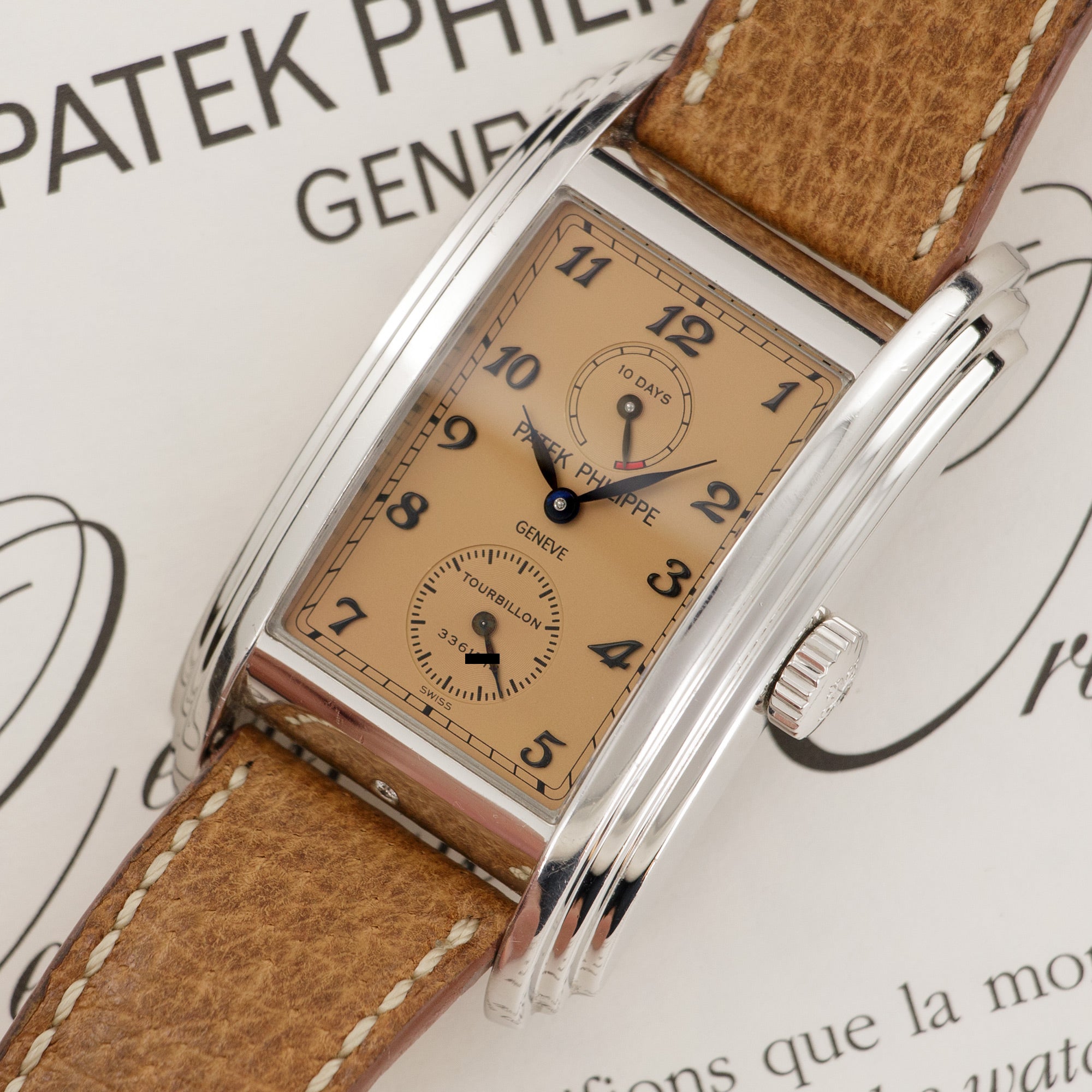 Patek Philippe - Patek Philippe Platinum 10-Day Tourbillon Watch Ref. 5101 - The Keystone Watches