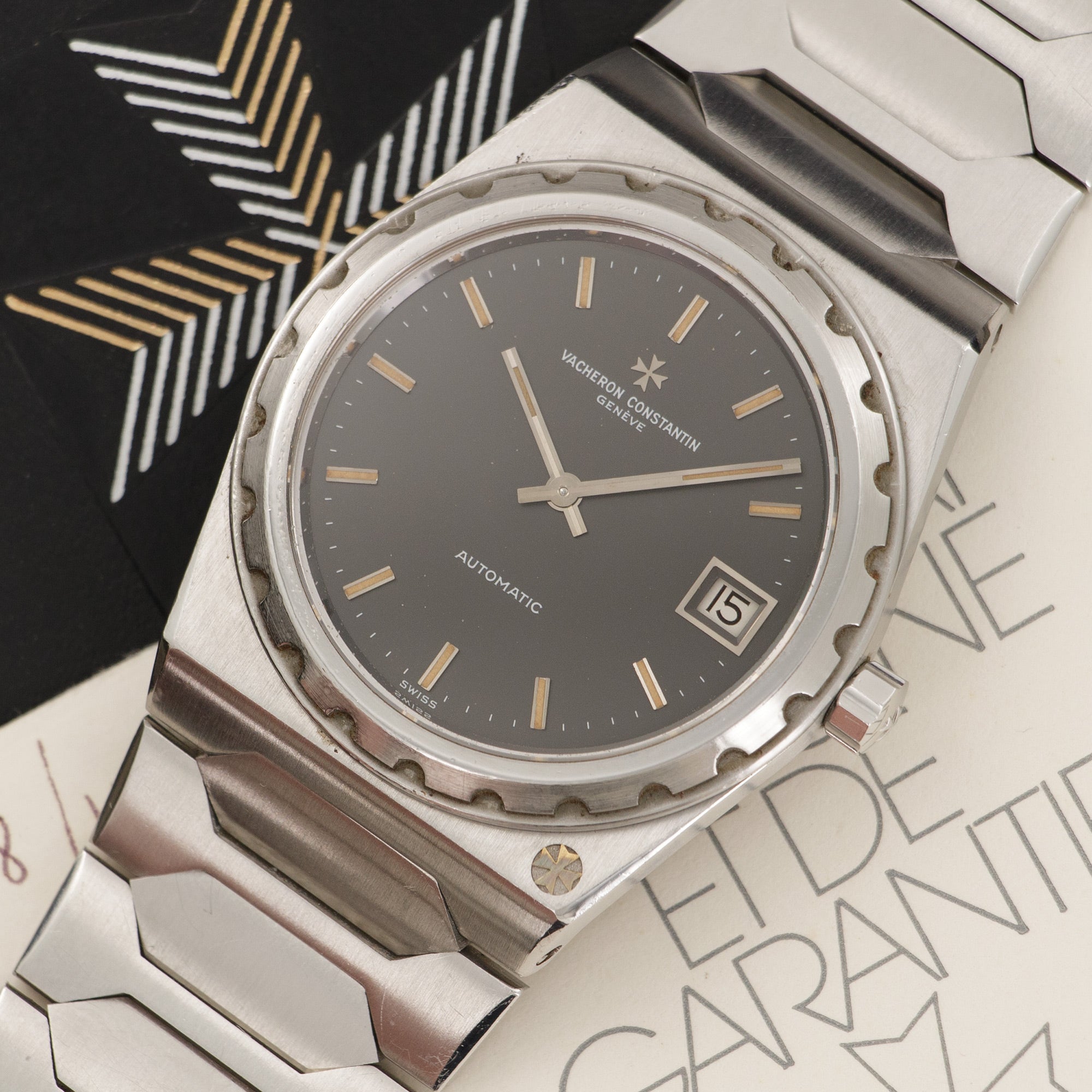 Vacheron Constantin - Vacheron Constantin Overseas Jumbo Automatic 222 Watch Ref. 44018 with Original Box and Papers - The Keystone Watches
