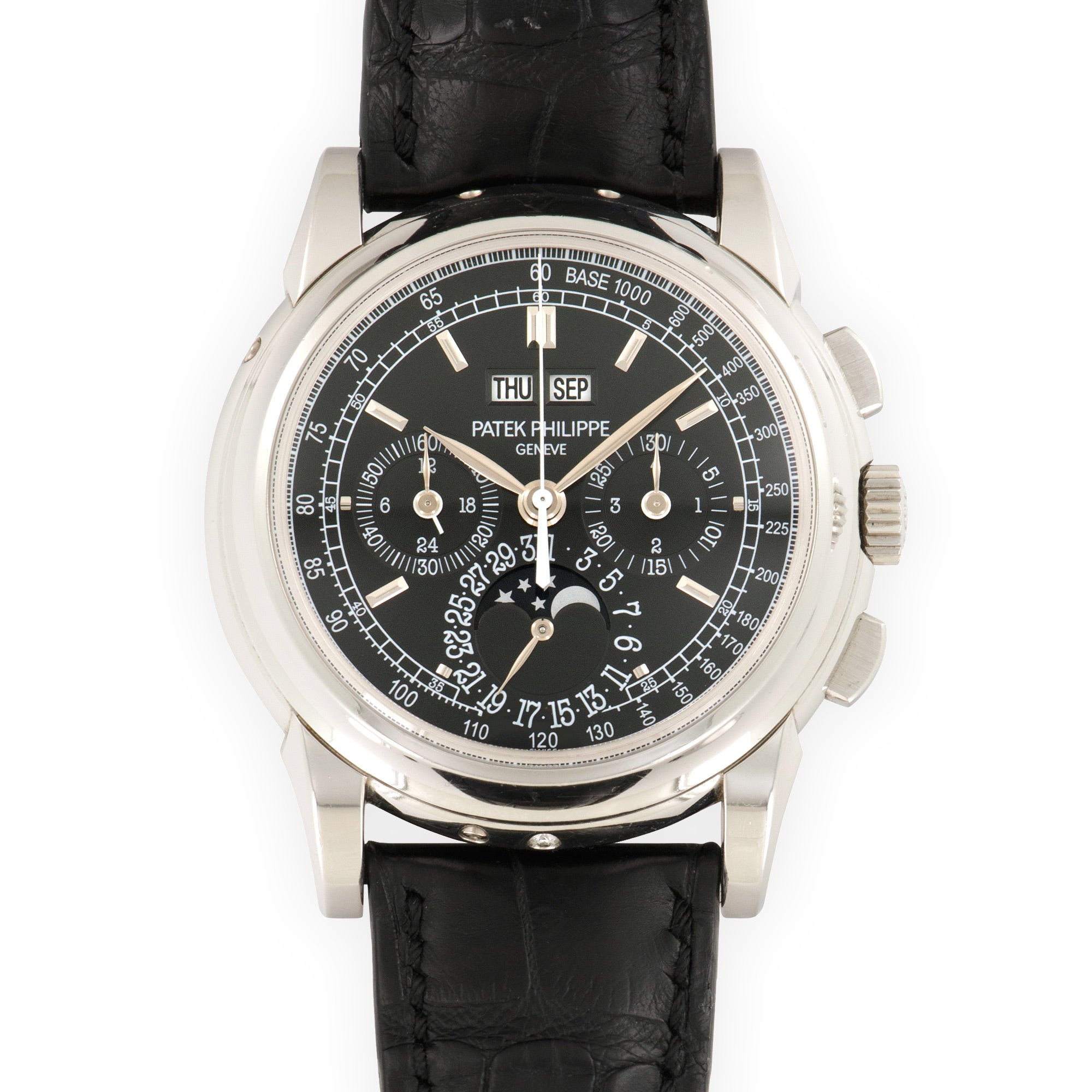 Patek Philippe - Patek Philippe Platinum Perpetual Calendar Chronograph Watch Ref. 5970 - The Keystone Watches