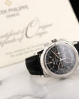 Patek Philippe - Patek Philippe Platinum Perpetual Calendar Chronograph Watch Ref. 5970 - The Keystone Watches