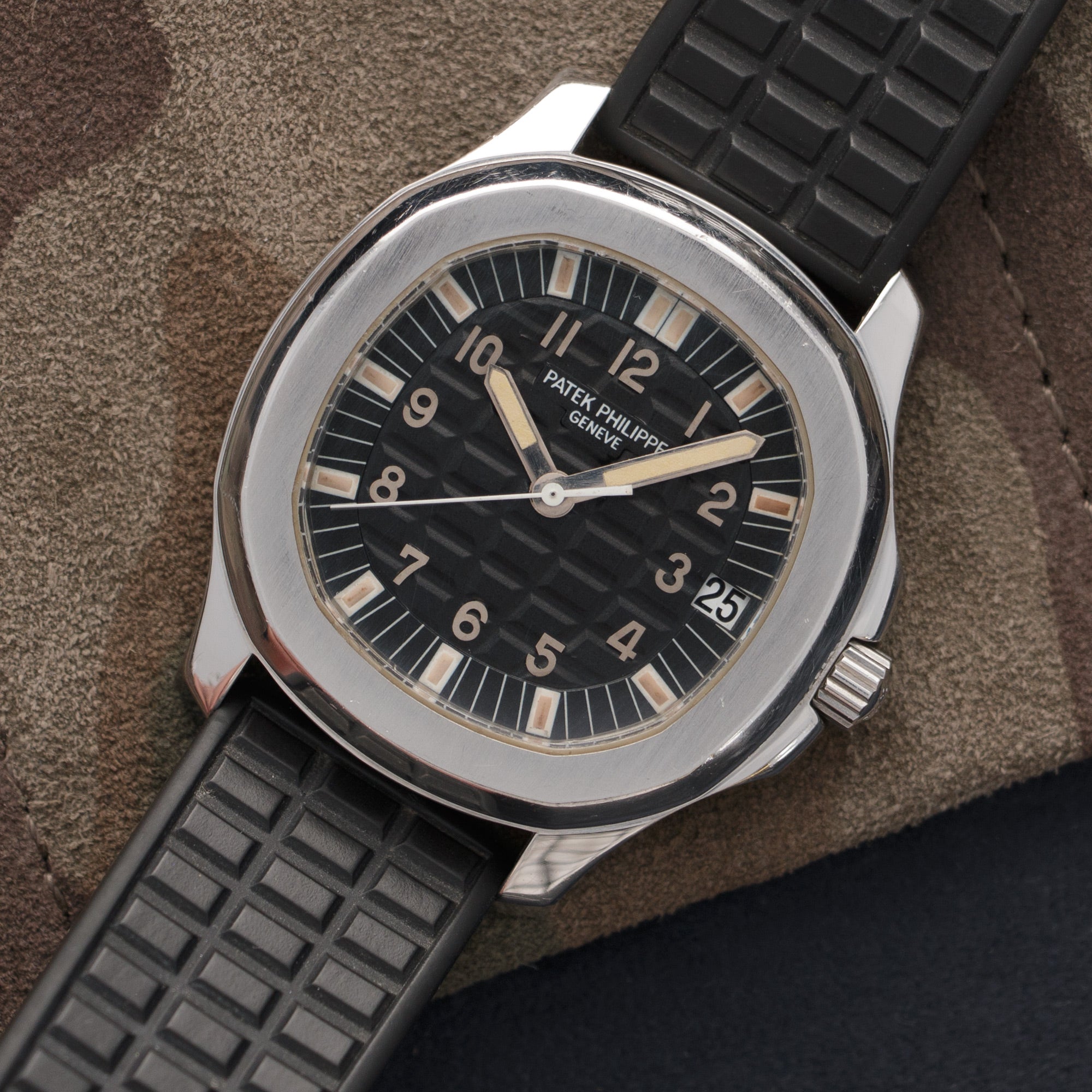 Patek Philippe Steel Aquanaut Jumbo Watch 5065 - Main Image