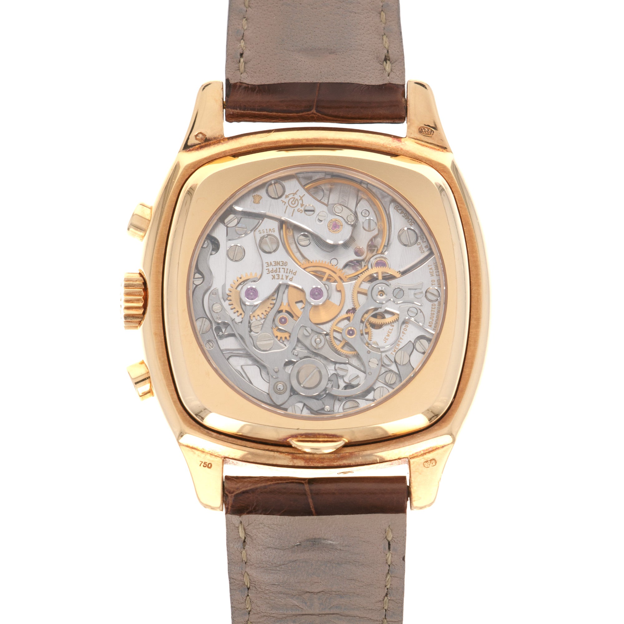 Patek Philippe - Patek Philippe Yellow Gold Perpetual Calendar Chrono Watch Ref. 5020 - The Keystone Watches