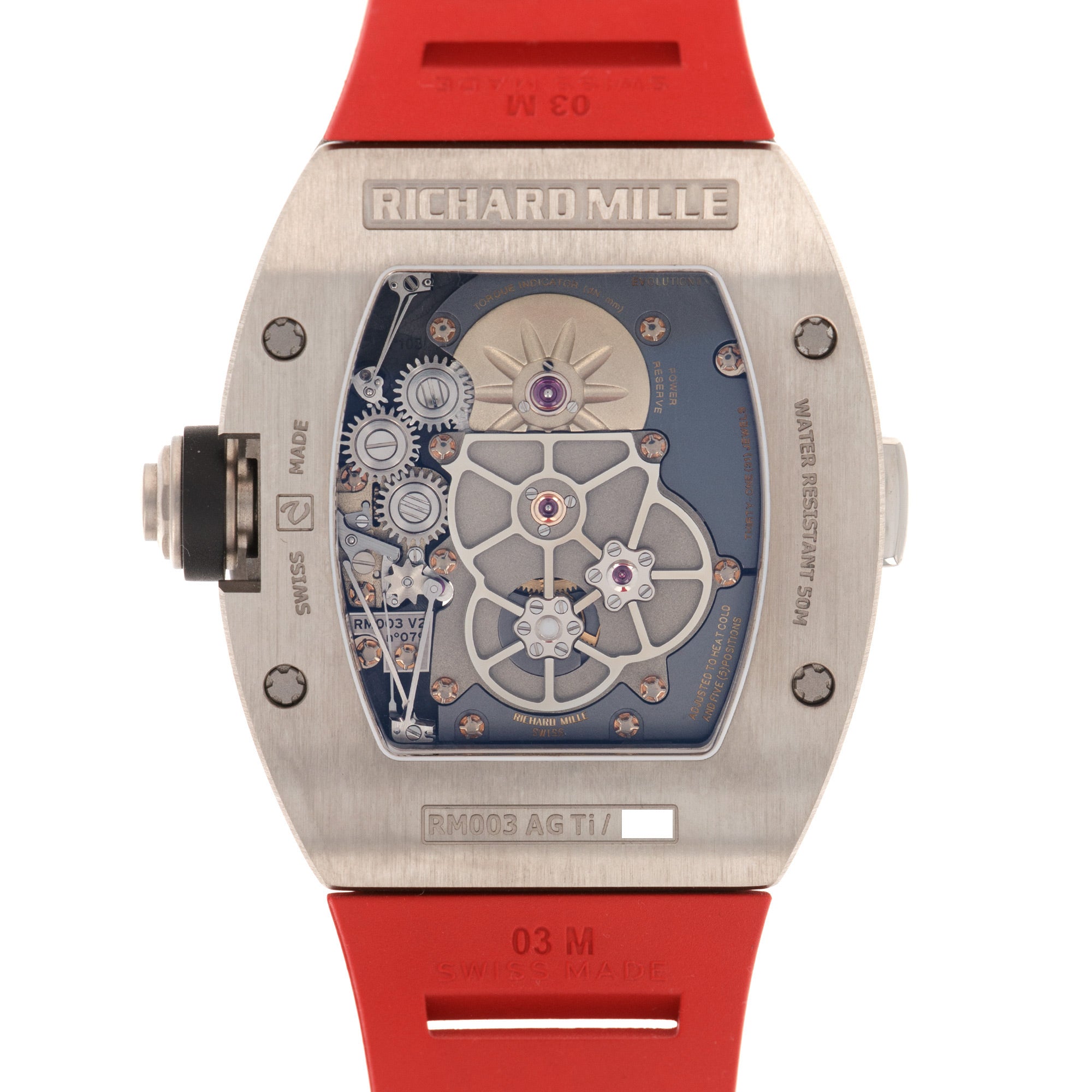 Richard Mille - Richard Mille Titanium Tourbillon Watch Ref. RM003 - The Keystone Watches