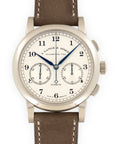 A. Lange & Sohne - A. Lange & Sohne White Gold 1815 Chronograph Watch 402.026 - The Keystone Watches