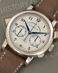 A. Lange & Sohne - A. Lange & Sohne White Gold 1815 Chronograph Watch 402.026 - The Keystone Watches