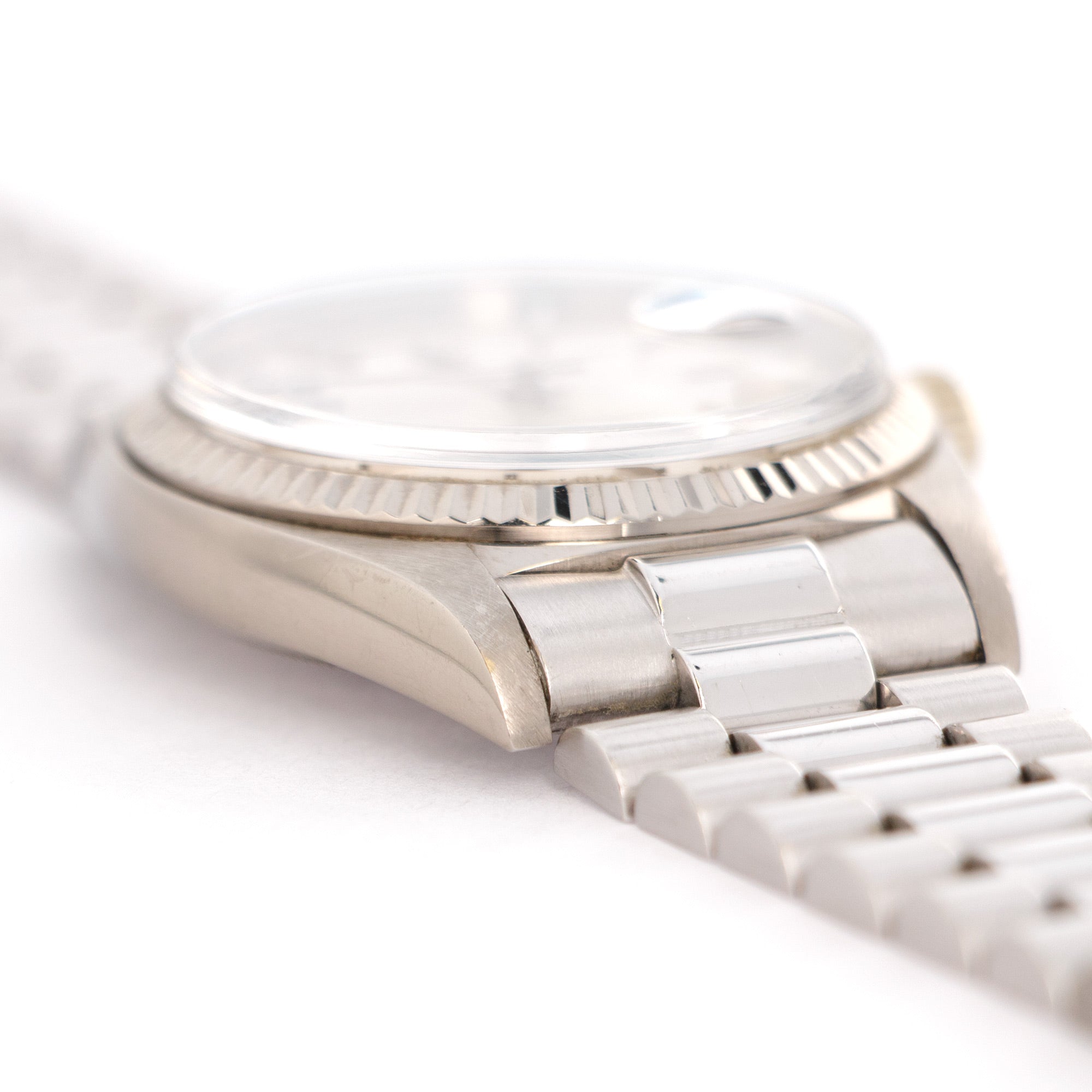 Rolex - Rolex White Gold Day-Date Watch Ref. 1803, with Original Warranty Paper - The Keystone Watches