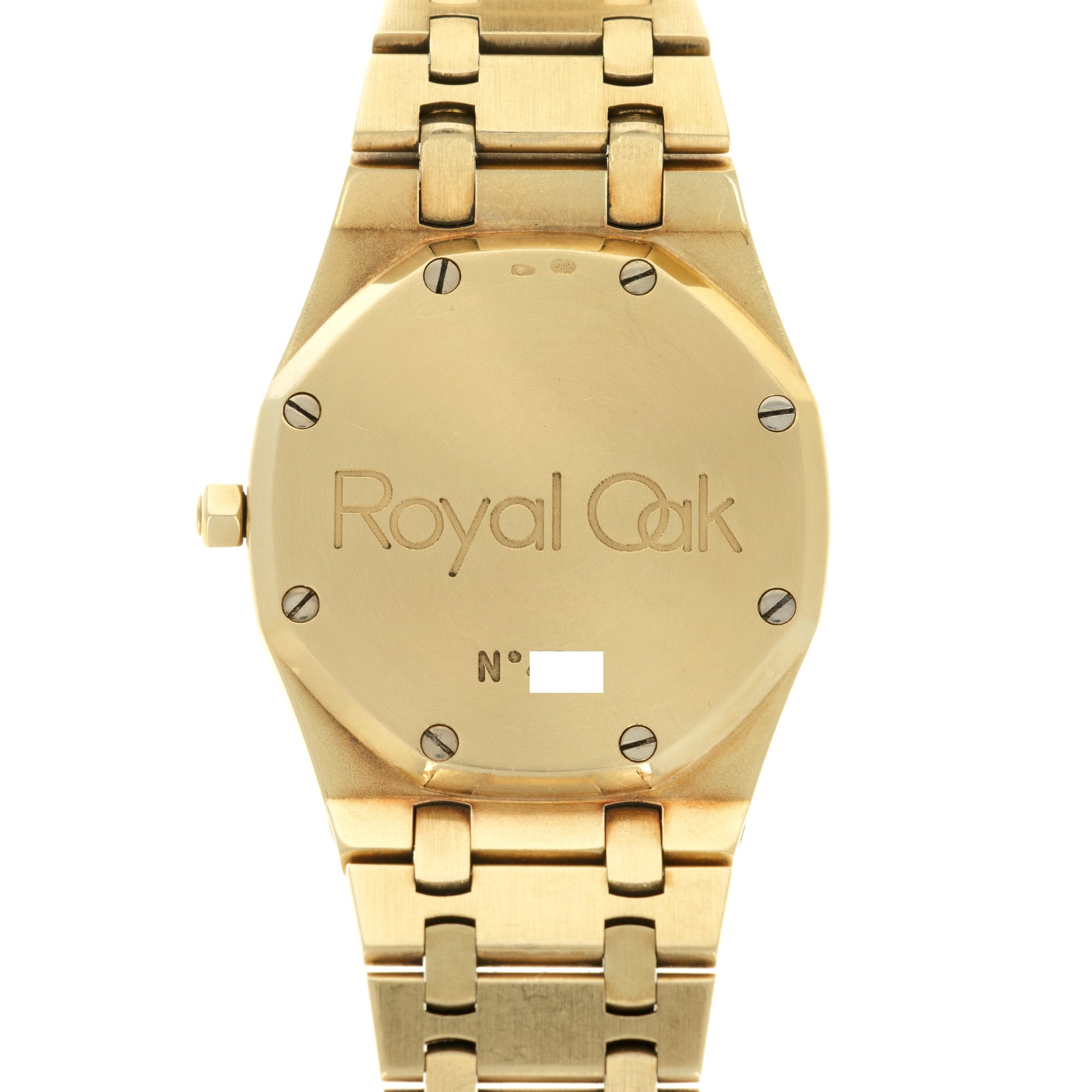 Audemars Piguet - Audemars Piguet Yellow Gold Royal Oak Diamond Watch - The Keystone Watches