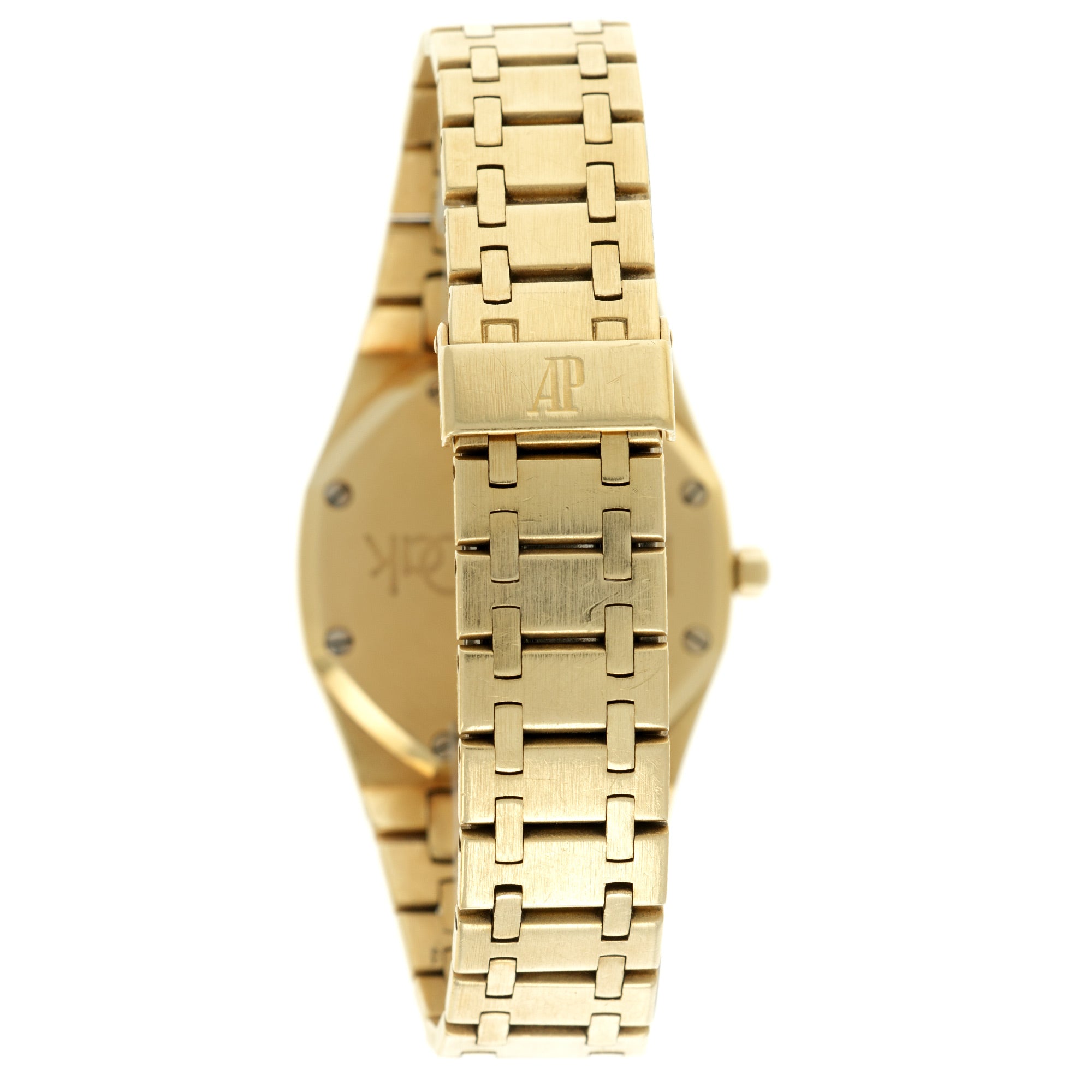 Audemars Piguet - Audemars Piguet Yellow Gold Royal Oak Diamond Watch - The Keystone Watches