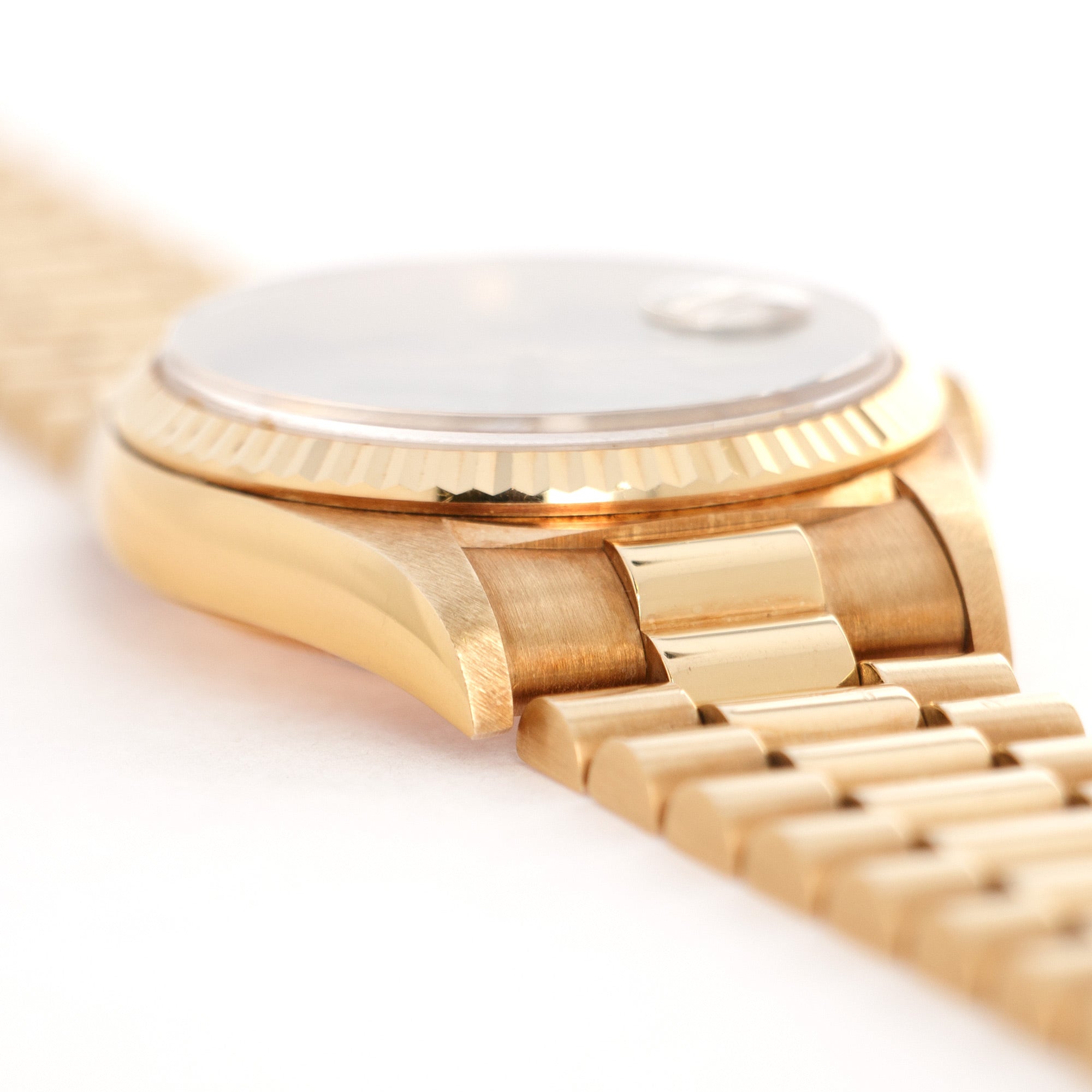 Rolex - Rolex Yellow Gold Day-Date Onyx Dial Watch, with Original Box and Papers - The Keystone Watches