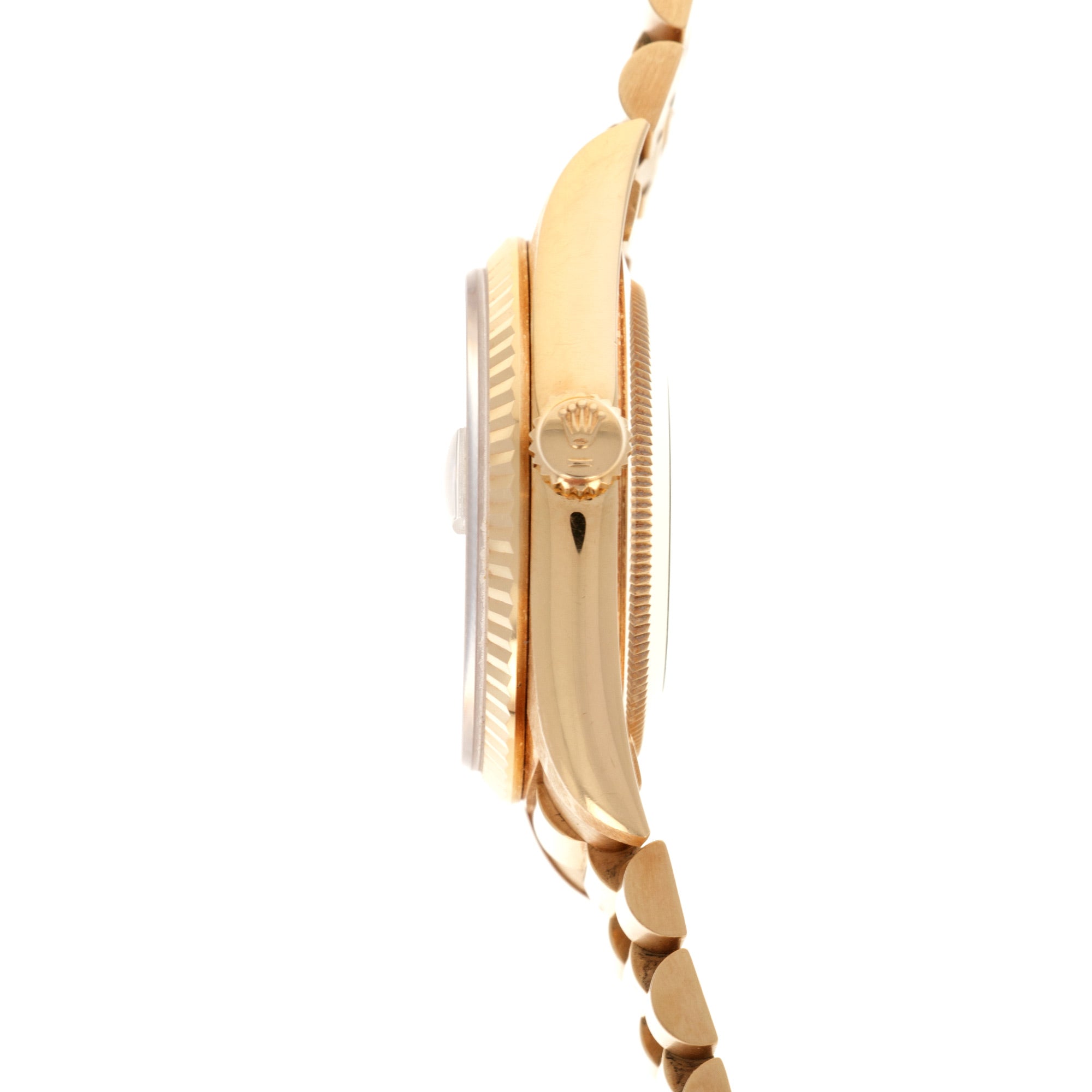 Rolex - Rolex Yellow Gold Day-Date Onyx Dial Watch, with Original Box and Papers - The Keystone Watches