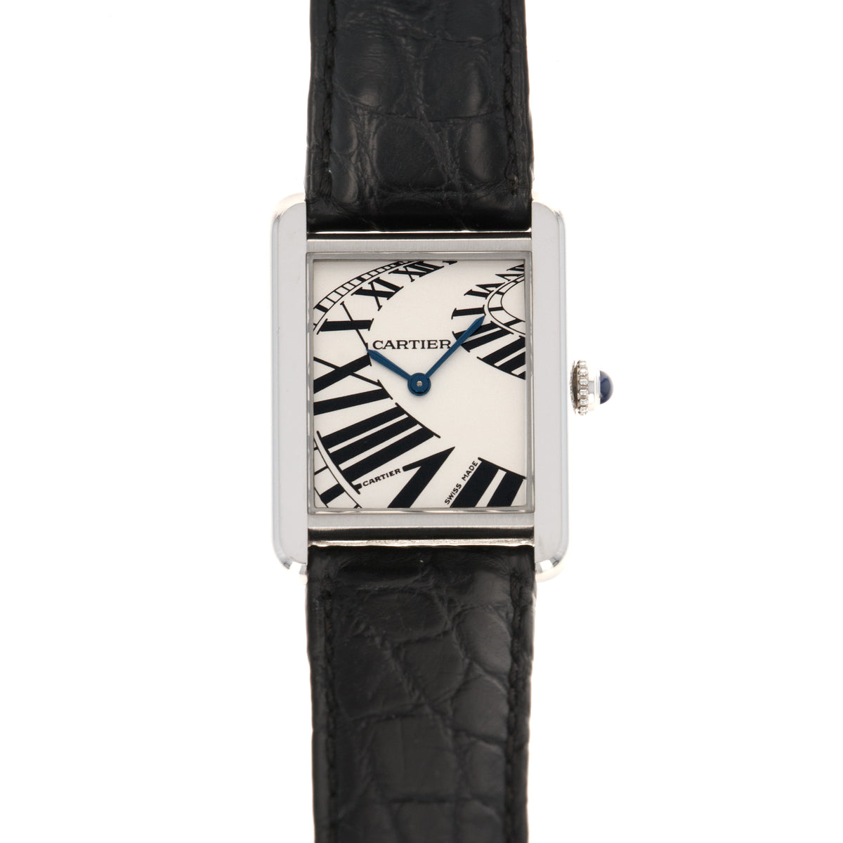 Cartier Tank Solo Piano Dial Watch