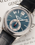 Patek Philippe - Patek Philippe Platinum Annual Calendar Chronograph Watch Ref. 5960 - The Keystone Watches
