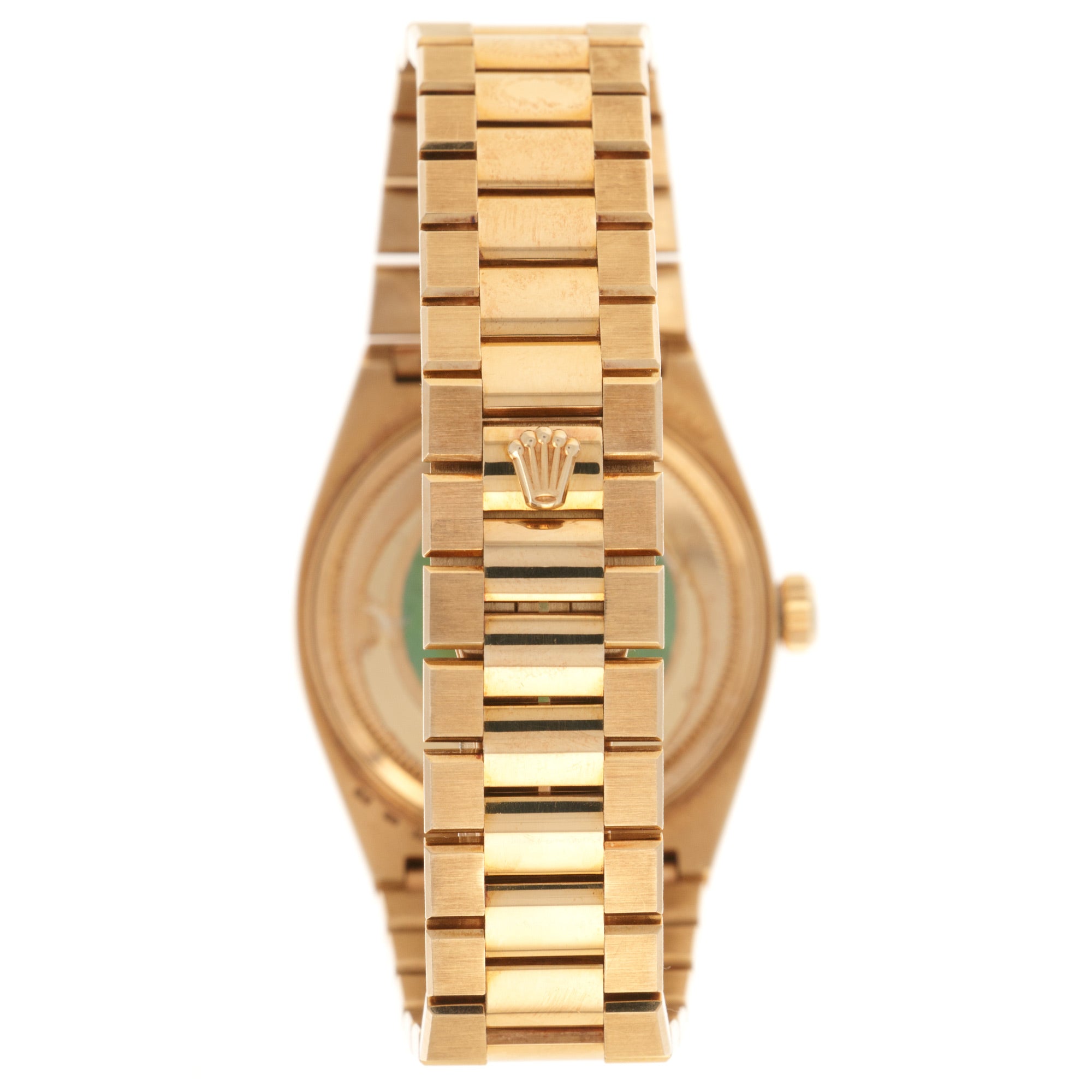 Rolex - Rolex Yellow Gold Day-Date Oysterquartz Diamond Watch Ref. 19058, Delivered to Saudi Arabian Oil Co. - The Keystone Watches