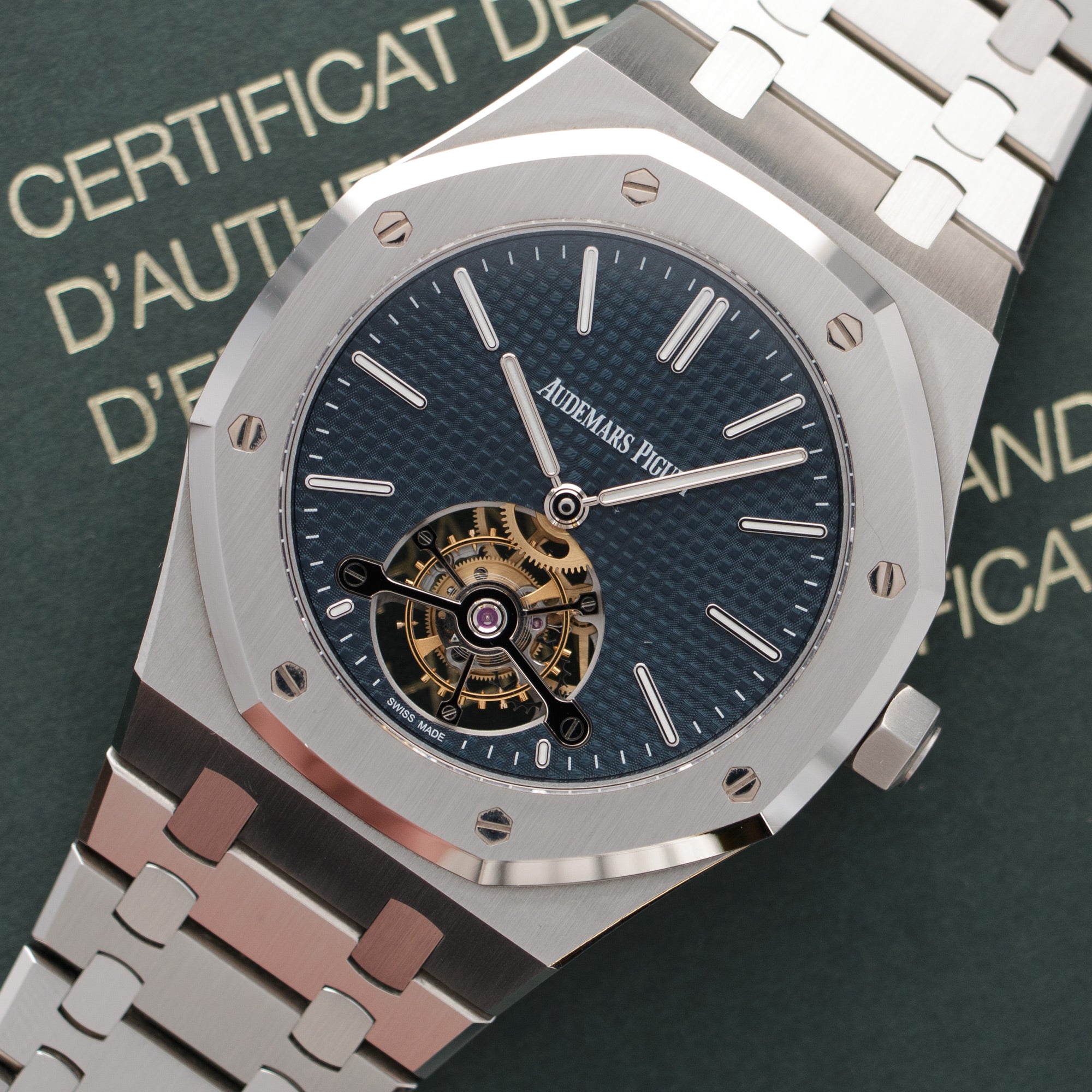 Audemars Piguet - Audemars Piguet Royal Oak Tourbillon Extra-Thin Ref. 26510 - The Keystone Watches