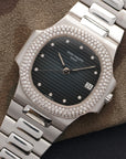 Patek Philippe - Patek Philippe White Gold Nautilus Diamond Watch Ref. 3800 - The Keystone Watches