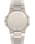 Patek Philippe - Patek Philippe White Gold Nautilus Diamond Watch Ref. 3800 - The Keystone Watches