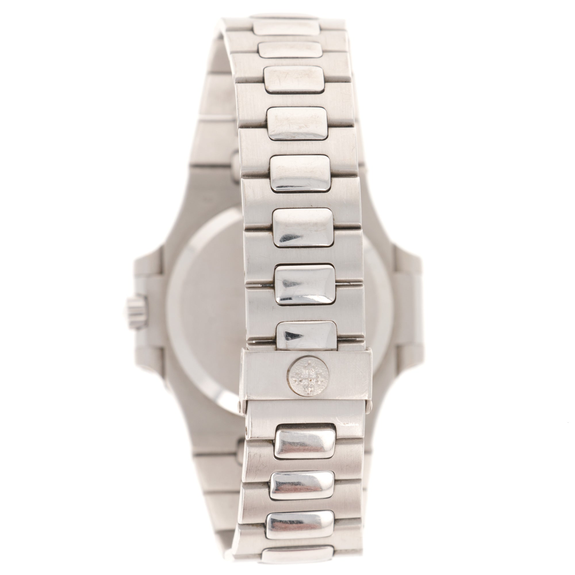 Patek Philippe - Patek Philippe White Gold Nautilus Diamond Watch Ref. 3800 - The Keystone Watches