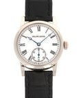 Philippe Dufour - Philippe Dufour White Gold Simplicity Watch, with Original Box and Papers - The Keystone Watches