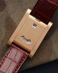 Cartier - Cartier Rose Gold Tank a Guichet Watch, Limited Edition of 3 - The Keystone Watches