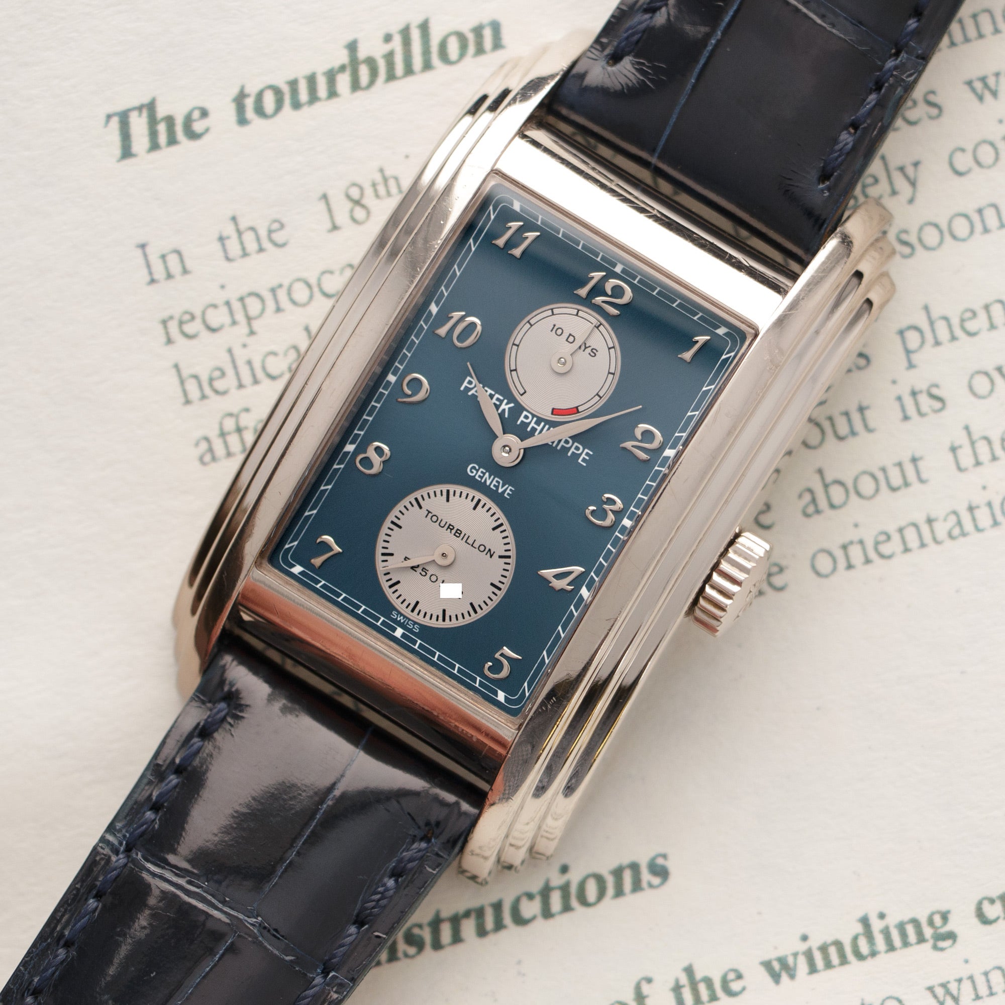 Patek Philippe - Patek Philippe White Gold 10-Day Tourbillon Watch Ref. 5101 - The Keystone Watches