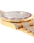Rolex - Rolex Yellow Gold GMT-Master II Diamond Sapphire Ruby Watch Ref. 116758 - The Keystone Watches
